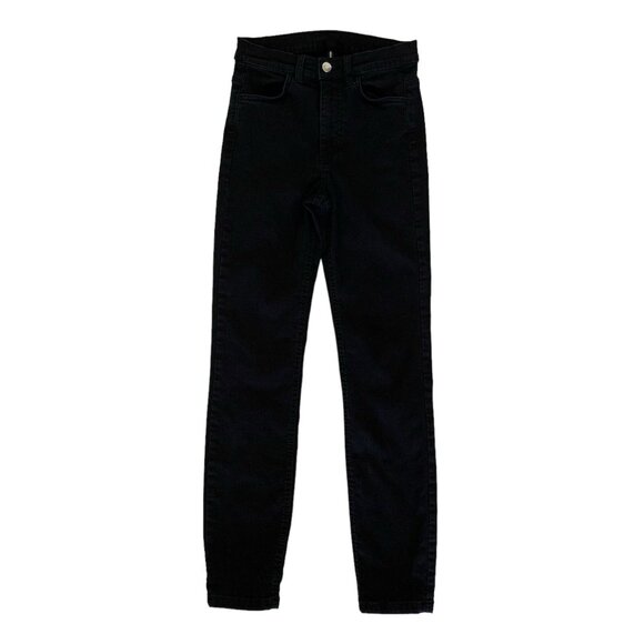 Calzedonia Jeans Skinny Small Black Stretch Minimalist Modern Casual - Picture 1 of 7